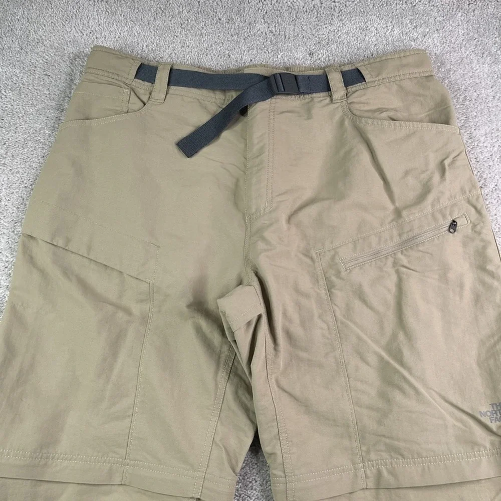 North Face Pants Mens XL Tan Paramount Convertible Hiking Outdoor Gorpcore